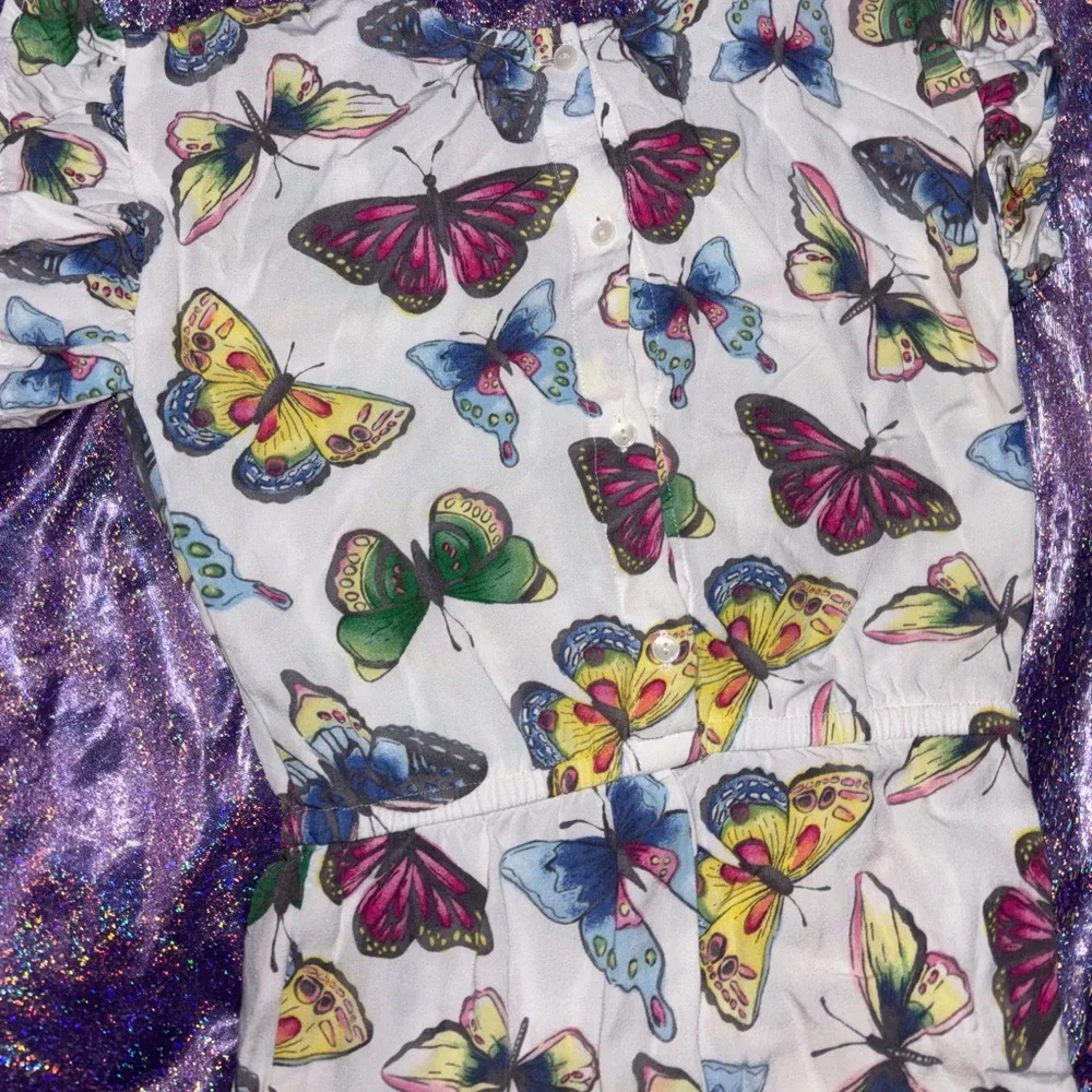 Girls Gymboree Butterfly Jumpsuit